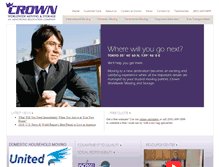 Tablet Screenshot of crownwms.com